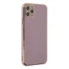 Apple iPhone 11 Pro Max Kılıf Volet Silikon - Mor