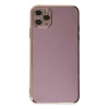 Apple iPhone 11 Pro Max Kılıf Volet Silikon - Mor