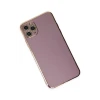 Apple iPhone 11 Pro Max Kılıf Volet Silikon - Mor
