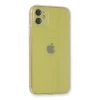 Apple iPhone 12 Kılıf Fly Lens Silikon - Şeffaf