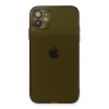 Apple iPhone 12 Kılıf Fly Lens Silikon - Siyah