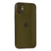 Apple iPhone 12 Kılıf Fly Lens Silikon - Siyah