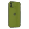 Apple iPhone 12 Kılıf Fly Lens Silikon - Yeşil