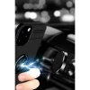 Apple iPhone 12 Kılıf Range Yüzüklü Silikon - Siyah-Mavi