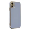 Apple iPhone 12 Kılıf Volet Silikon - Mavi