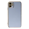 Apple iPhone 12 Kılıf Volet Silikon - Mavi