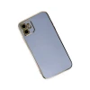 Apple iPhone 12 Kılıf Volet Silikon - Mavi