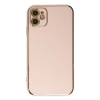 Apple iPhone 12 Kılıf Volet Silikon - Pembe