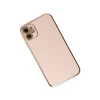 Apple iPhone 12 Kılıf Volet Silikon - Pembe