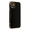 Apple iPhone 12 Kılıf Volet Silikon - Siyah