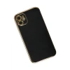 Apple iPhone 12 Kılıf Volet Silikon - Siyah