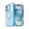 Apple iPhone 12 Live Diamond Magsafe Kapak - Mavi