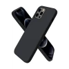 Apple iPhone 12 Pro Kılıf First Silikon - Siyah