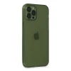 Apple iPhone 12 Pro Kılıf Fly Lens Silikon - Yeşil