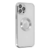 Apple iPhone 12 Pro Kılıf Slot Silikon - Gümüş