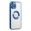 Apple iPhone 12 Pro Kılıf Slot Silikon - Mavi