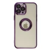 Apple iPhone 12 Pro Kılıf Slot Silikon - Mor