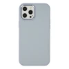Apple iPhone 12 Pro Max Kılıf Asya Deri Silikon - Sierra Blue