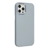 Apple iPhone 12 Pro Max Kılıf Asya Deri Silikon - Sierra Blue