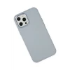 Apple iPhone 12 Pro Max Kılıf Asya Deri Silikon - Sierra Blue