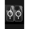 Apple iPhone 12 Pro Max Kılıf Beta Magneticsafe Silikon - Şeffaf
