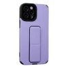 Apple iPhone 12 Pro Max Kılıf Mega Standlı Silikon - Lila