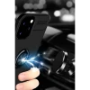 Apple iPhone 12 Pro Max Kılıf Range Yüzüklü Silikon - Kırmızı