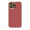 Apple iPhone 12 Pro Max Kılıf Volet Silikon - Kırmızı