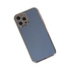 Apple iPhone 12 Pro Max Kılıf Volet Silikon - Mavi