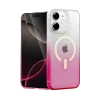 Apple iPhone 12 Pummel Shiny Magsafe Kapak - Pembe
