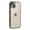 Apple iPhone 13 Kılıf Razer Lensli Silikon - Siyah