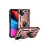 Apple iPhone 13 Kılıf Sofya Yüzüklü Silikon Kapak - Rose