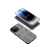 Apple iPhone 13 Pro Kılıf Mekanik Bumper Kapak - Derin Mor