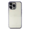 Apple iPhone 13 Pro Kılıf Razer Lensli Silikon - Mor