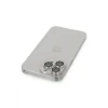 Apple iPhone 13 Pro Max Kılıf Luko Lens Silikon - Gümüş