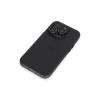 Apple iPhone 13 Pro Max Kılıf Luko Lens Silikon - Siyah