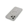 Apple iPhone 13 Pro Max Kılıf Matte Şeffaf Magneticsafe - Şeffaf