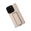 Apple iPhone 13 Pro Max Kılıf Mega Standlı Silikon - Gold