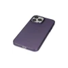Apple iPhone 13 Pro Max Kılıf Modos Metal Kapak - Derin Mor