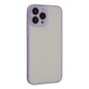 Apple iPhone 13 Pro Max Kılıf Montreal Silikon Kapak - Mor