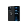 Apple iPhone 13 Pro Max Kılıf Range Yüzüklü Silikon - Siyah