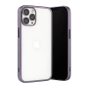 Apple iPhone 13 Pro Max Kılıf Razer Lensli Silikon - Mor
