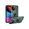 Apple iPhone 13 Pro Max Kılıf Sofya Yüzüklü Silikon Kapak - Yeşil
