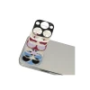 Apple iPhone 13 Pro Max Rainbow Kamera Lens Koruma Cam - Mor