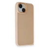 Apple iPhone 14 Kılıf Elegant Kapak - Pudra