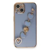 Apple iPhone 14 Kılıf Esila Silikon - Gri