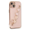 Apple iPhone 14 Kılıf Esila Silikon - Pudra