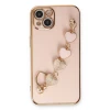 Apple iPhone 14 Kılıf Esila Silikon - Pudra
