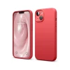 Apple iPhone 14 Kılıf First Silikon - Kırmızı