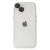 Apple iPhone 14 Kılıf Luko Lens Silikon - Siyah